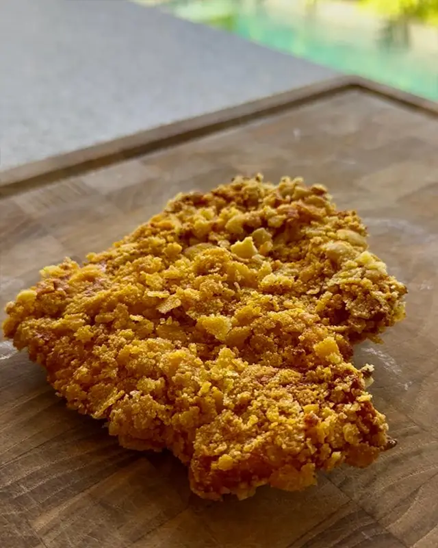 Filetes con cobertura crujiente